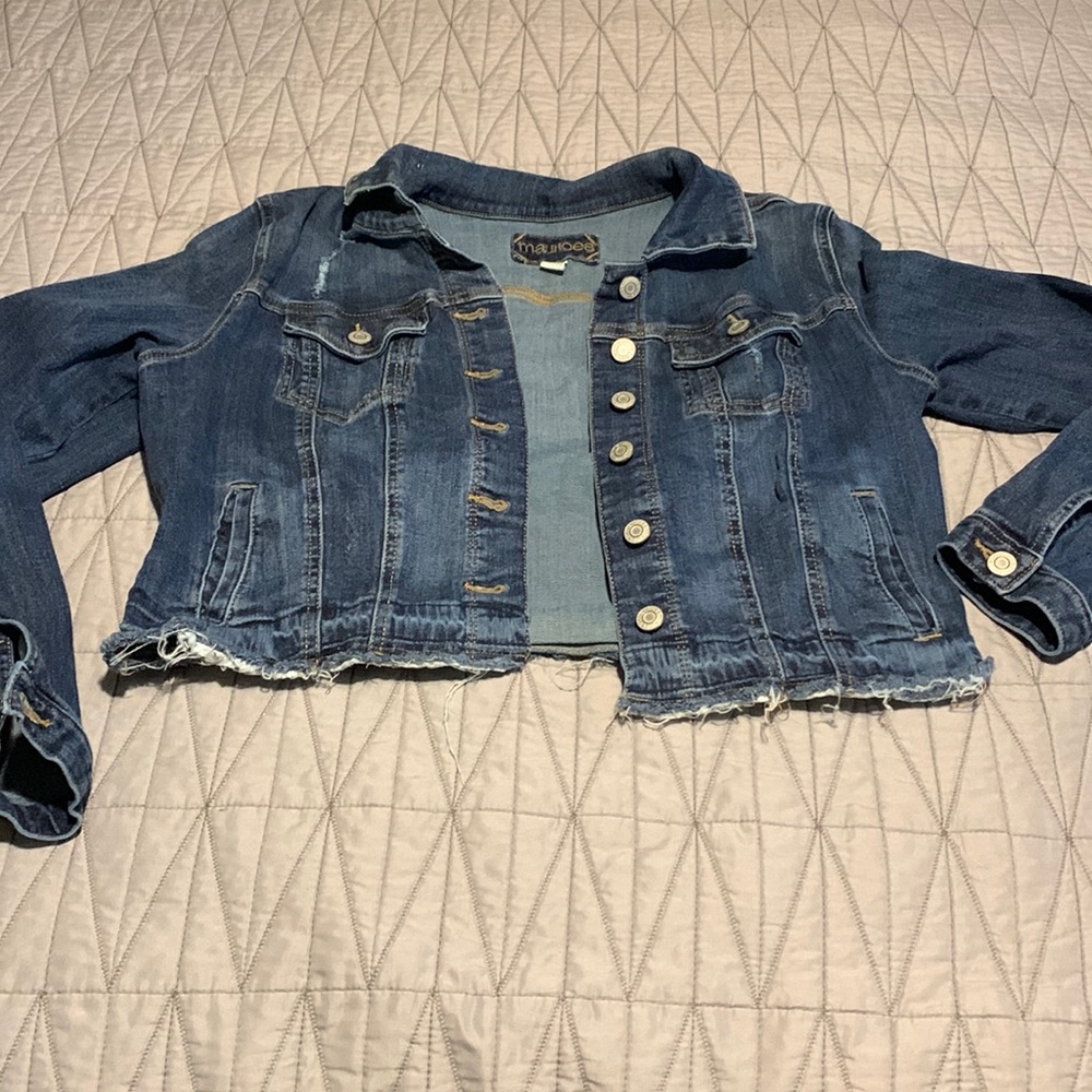 Maurice’s cropped denim jacket